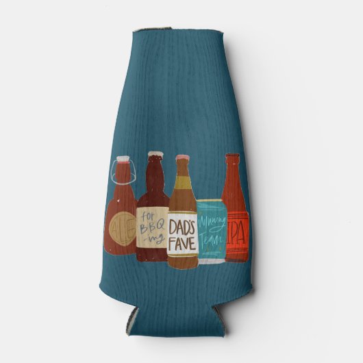 Pap's favoriete bier flesjeskoeler (Voorkant)