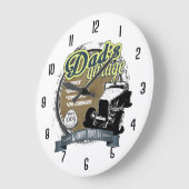 Pap's Garage in kleur Grote Klok (Hoek)