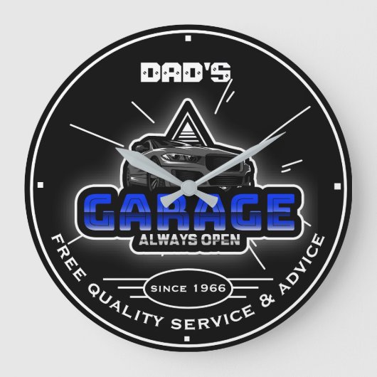 Pap's Garage of een willekeurige naam altijd Moder Grote Klok (Voorkant)