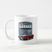 Pap's Garage Red Camaro Koffiemok (Links)