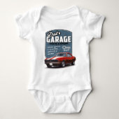 Pap's Garage Red Camaro Romper (Voorkant)