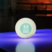 Pap's gloed in het donkere monogram Ping Pong Ball