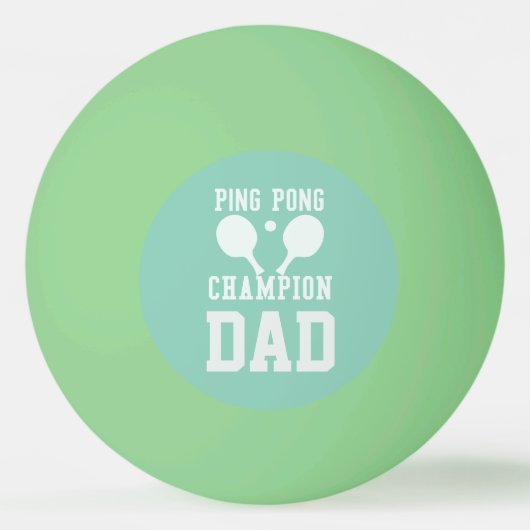 Pap's gloed in het donkere monogram Ping Pong Ball (Voorkant)