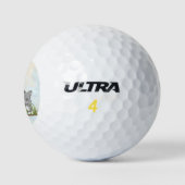 Pap's golfbal vinden in de ruwe golfbal golfballen (Logo)