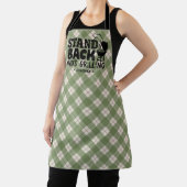 Pap's Grilling gepersonaliseerd BBQ Funny Kitchen Schort (Insitu)