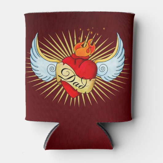 Pap's hart blikjeskoeler (Voorkant)