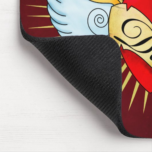 Pap's hart muismat (Hoek)