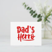 Pap's Herro Briefkaart (Staand voorkant)