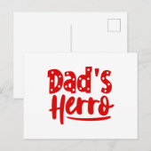 Pap's Herro Briefkaart (Voorkant / Achterkant)