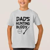 Pap's jachtmaatje grappige jongens shirt (Voorkant)