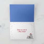 Pap's kerst feestdagen kaart (Binnen)