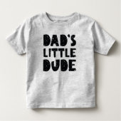 Pap's kleine kerel kinder shirts (Voorkant)