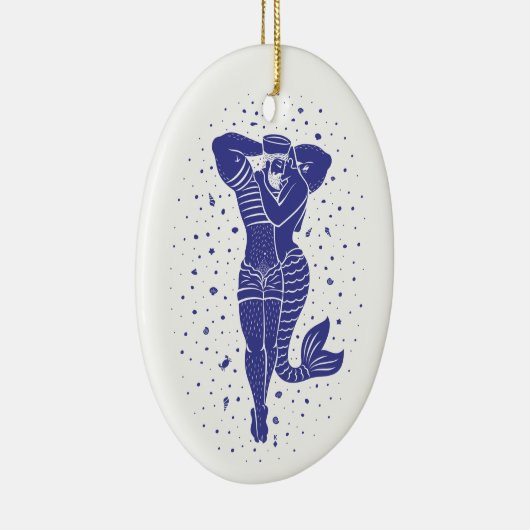 Paps Merboy Keramisch Ornament (Rechts)