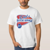 Pap's reddingsdienst 24x7 van Niftee50ee T-shirt (Voorkant)