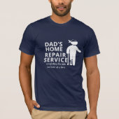 Pap's reparatieservice Funny Graphic T-Shirt Desig (Voorkant)