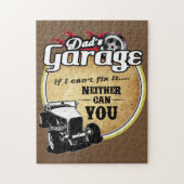 Pap's Retro Garage Legpuzzel (Verticaal)