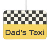 Pap's Taxi Auto Luchtverfrisser Gift (Voorkant)