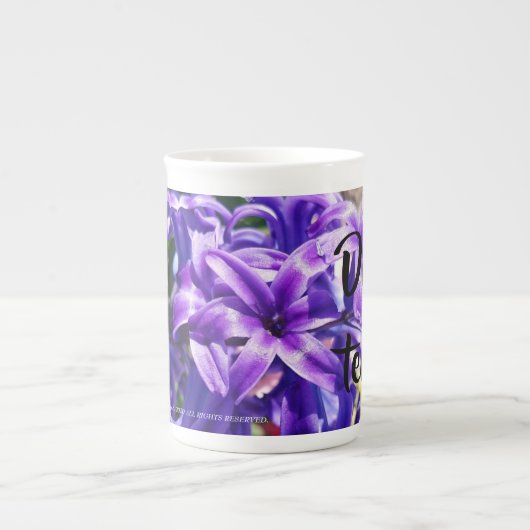 Pap's Teacup van RoseWrites Porselein Kop (Voorkant)