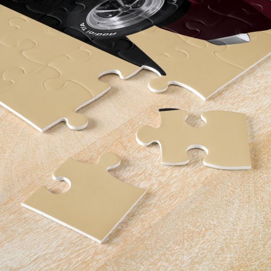 Pap's valkspier Car Garage Jigzaag Puzzle Legpuzzel (Zijkant)