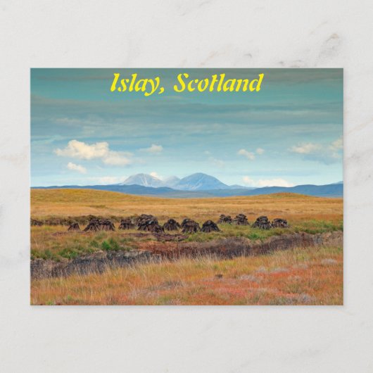 Paps van Jura uit de Islay, Schotland Briefkaart (Voorkant)