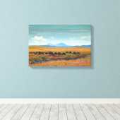 Paps van Jura uit de Islay, Schotland Canvas Afdruk (Insitu (Houten vloer))