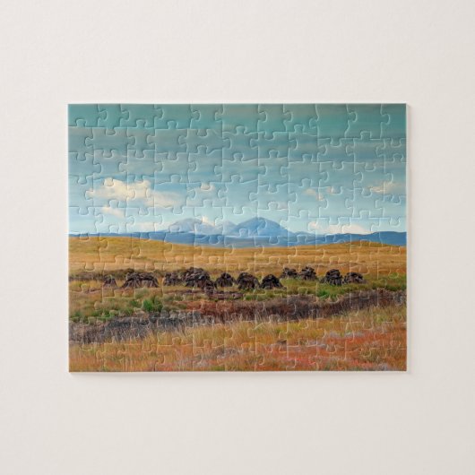 Paps van Jura uit de Islay, Schotland Legpuzzel (Horizontaal)