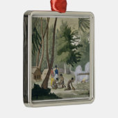 Papu-stam op het eiland Rawak, bord 20 van Le Metalen Ornament (Rechts)