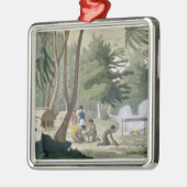 Papu-stam op het eiland Rawak, bord 20 van Le Metalen Ornament (Links)