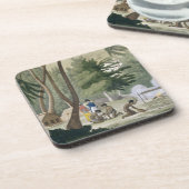 Papu-stam op het eiland Rawak, bord 20 van Le Onderzetter (Linkerzijde)