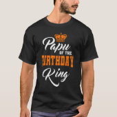 Papu van de Koningin van de Birthday Crown Bday Ce T-shirt (Voorkant)