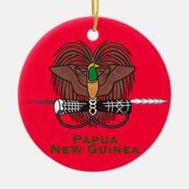 Papua New Guine* keramische kerstversiering Keramisch Ornament