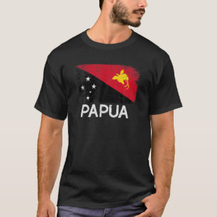 Papuan Flag   Vintage in Papoea-Nieuw-Guinea GIF T-shirt