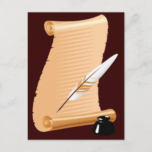 papyrus briefkaart