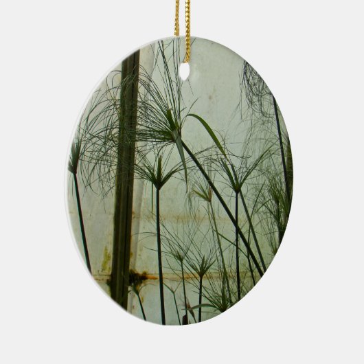 Papyrus Keramisch Ornament (Rechts)