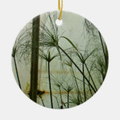 Papyrus Keramisch Ornament (Voorkant)