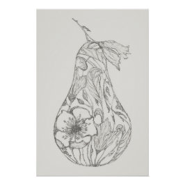 Papyrus Rose by Raye Semone Perfect Poster