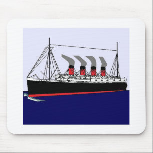 Paquebot France 1912 Mousepad Muismat