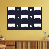 Paquebot France Canvas Afdruk (Insitu (Woonkamer))