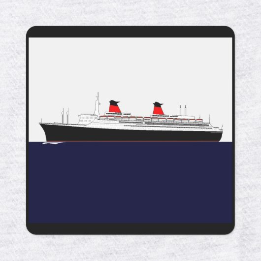 Paquebot France Labels (Design 2)