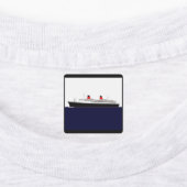 Paquebot France Labels (Aangebracht)