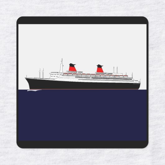 Paquebot France Labels (Design 1)