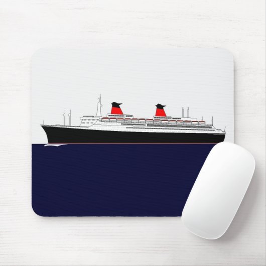 Paquebot France Muismat (Met muis)