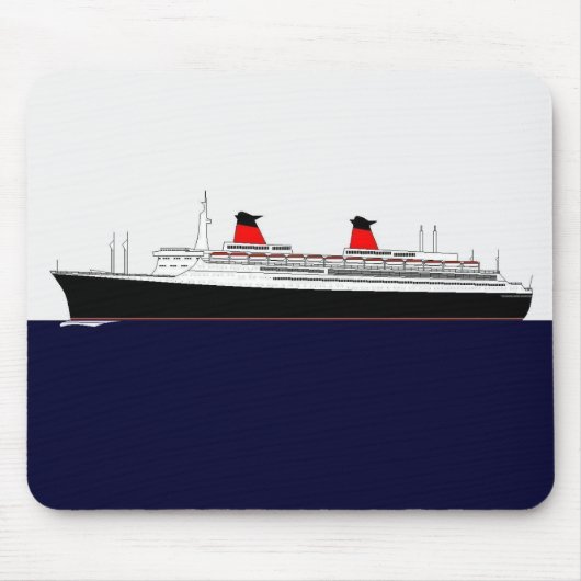 Paquebot France Muismat (Voorkant)