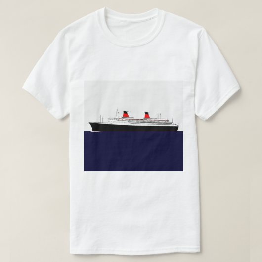Paquebot France T-shirt (Design voorkant)