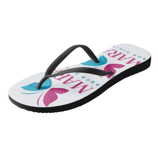 Par de Chanclas: Estilo Digital Mara Teenslippers (Schuin)
