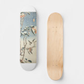 Par de Golondrinas Volando durante el Invierno Persoonlijk Skateboard (Voorkant)