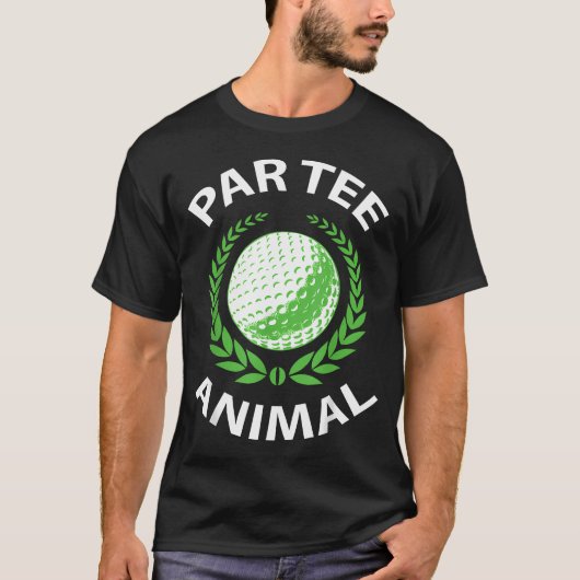 Par Dier - Feestbeest - Plezier T-shirt (Voorkant)