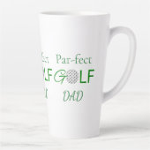 Par-ecte Golf Papa Grappig Golf Cadeau Vaderdag Latte Mok (Rechts)