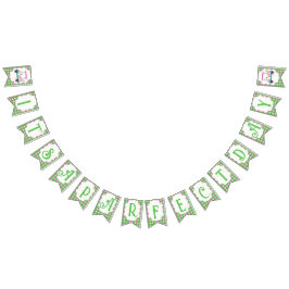 Par-Fect Day Elegant Golfkar Klaar Baby shower Vlaggetjes