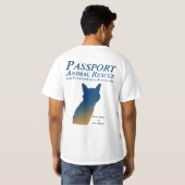 PAR Mannen Basic T-shirt (Achterkant volledig)